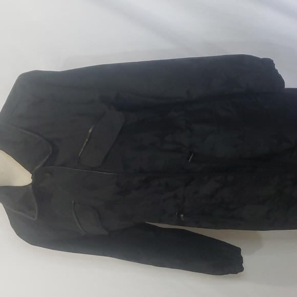 𝅺NWOT AVEC LES FILLES Star Camo Print Long Jacket - Picture 3 of 11